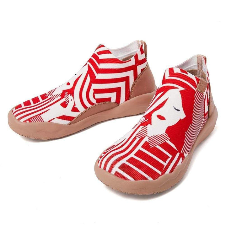 UIN Footwear Women Elegance Canvas loafers