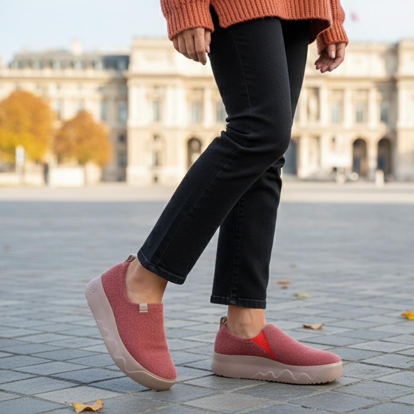 UIN Footwear Women Mineral Red Toledo IX Women Canvas loafers