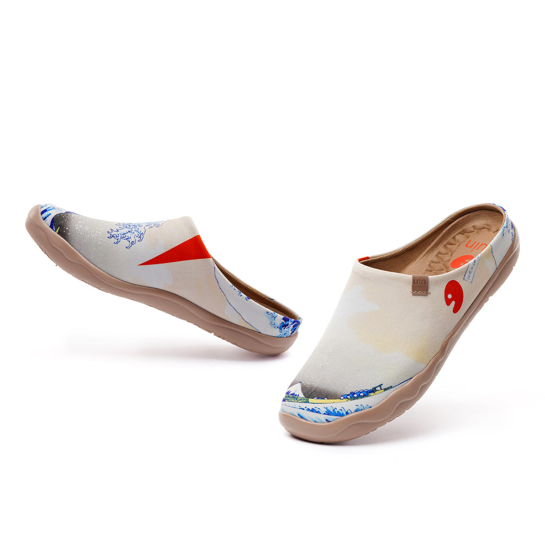 Great Wave off Kanagawa Slipper Women