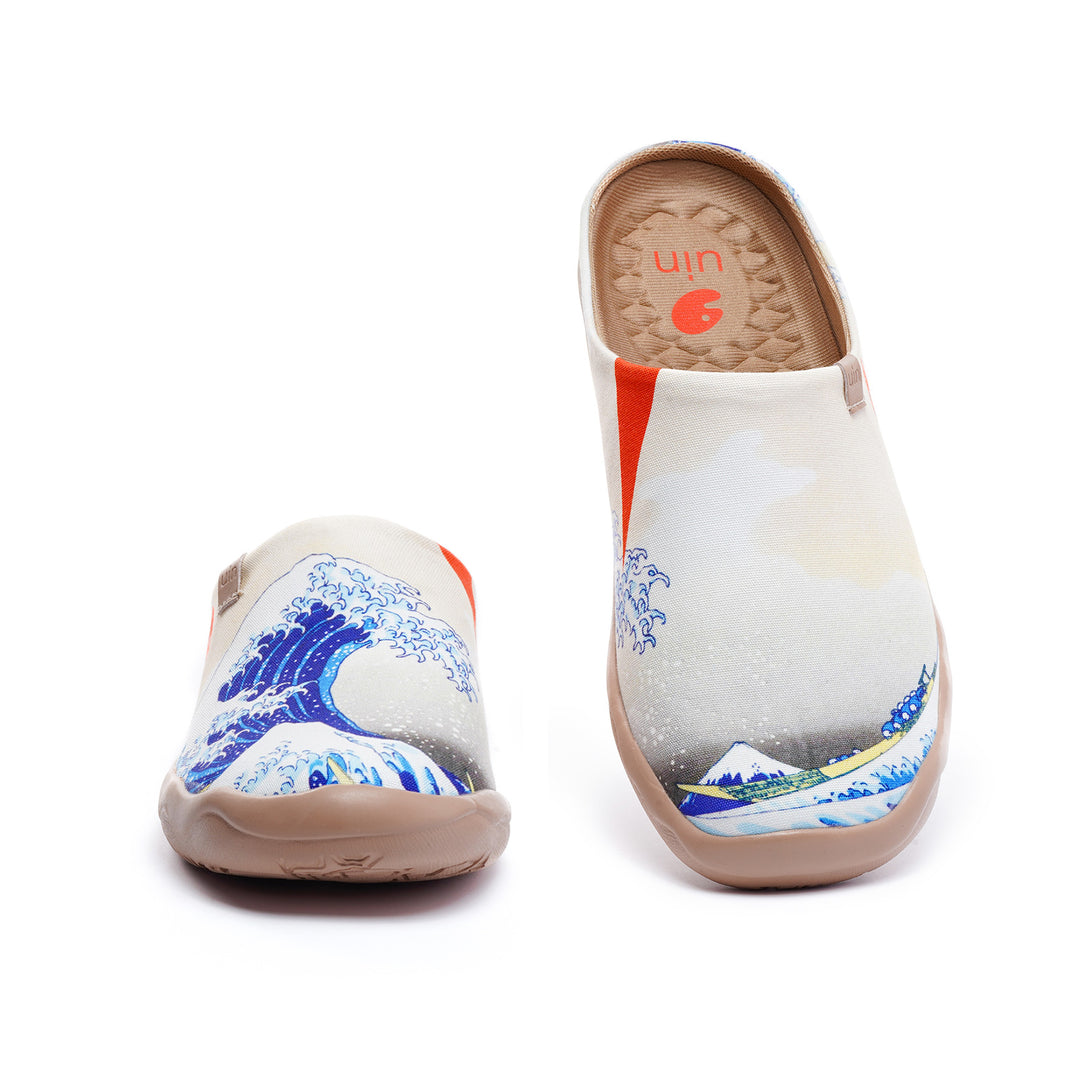 Great Wave off Kanagawa Slipper Women