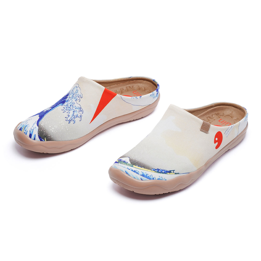 Great Wave off Kanagawa Slipper Women