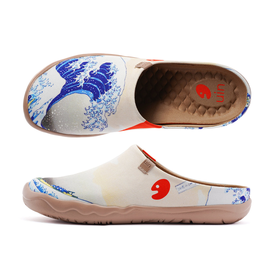 Great Wave off Kanagawa Slipper Women