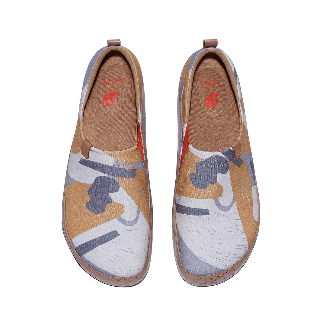 UIN Footwear Men Towns in the Desert Toledo IX Men Canvas loafers