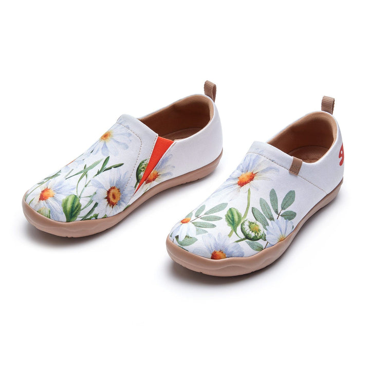 UIN Footwear Women Elegant Daisies Toledo I Women Canvas loafers