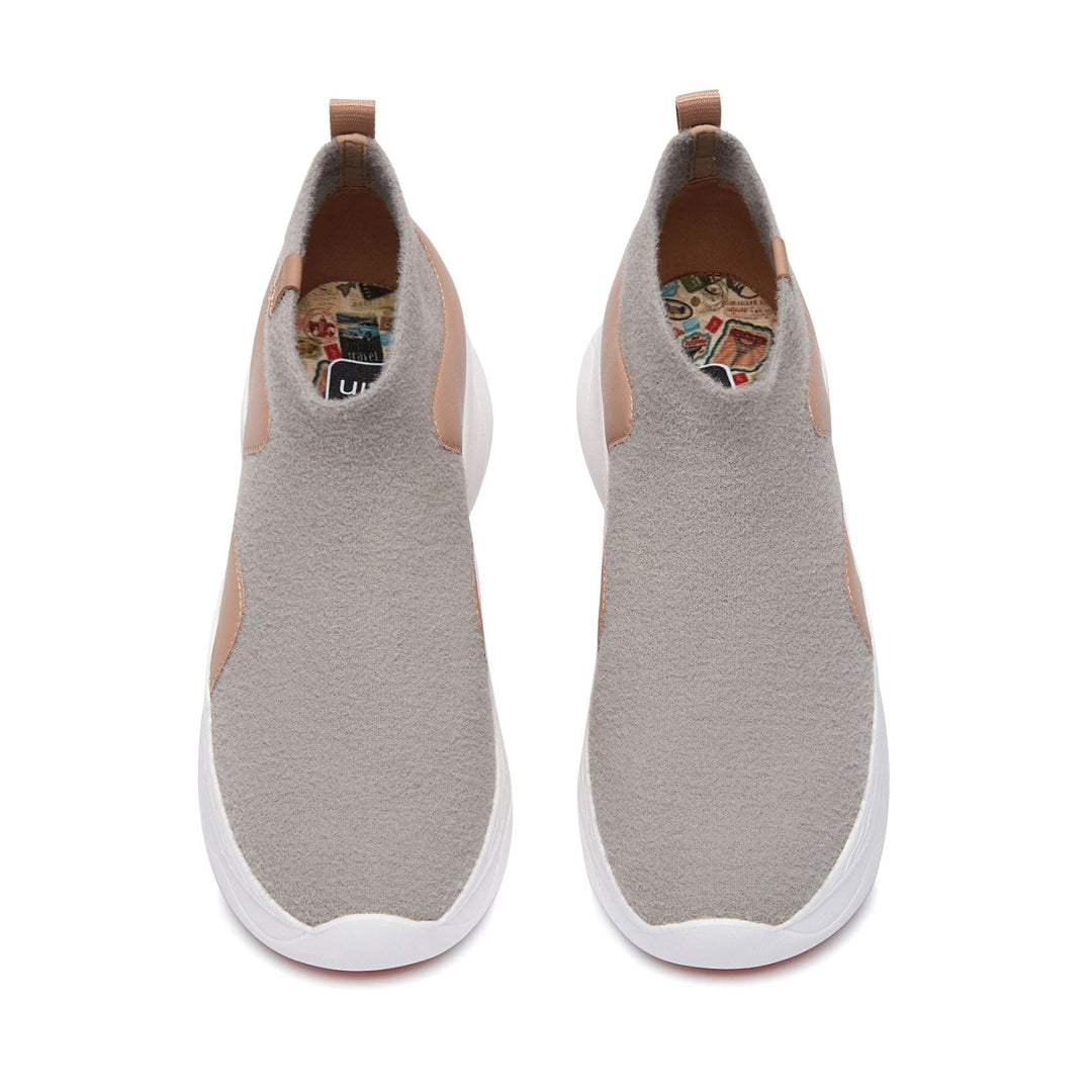 UIN Footwear Women Heather Grey Palma II Women Canvas loafers