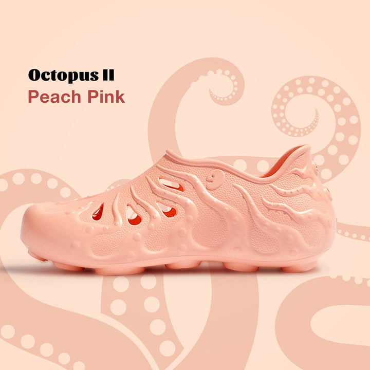 UIN Footwear Women Peach Pink Octopus II Women Canvas loafers