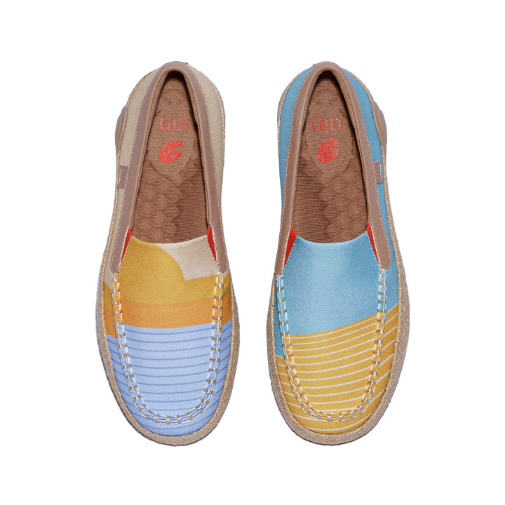 UIN Footwear Women Sunset Bay Marbella V Women Canvas loafers