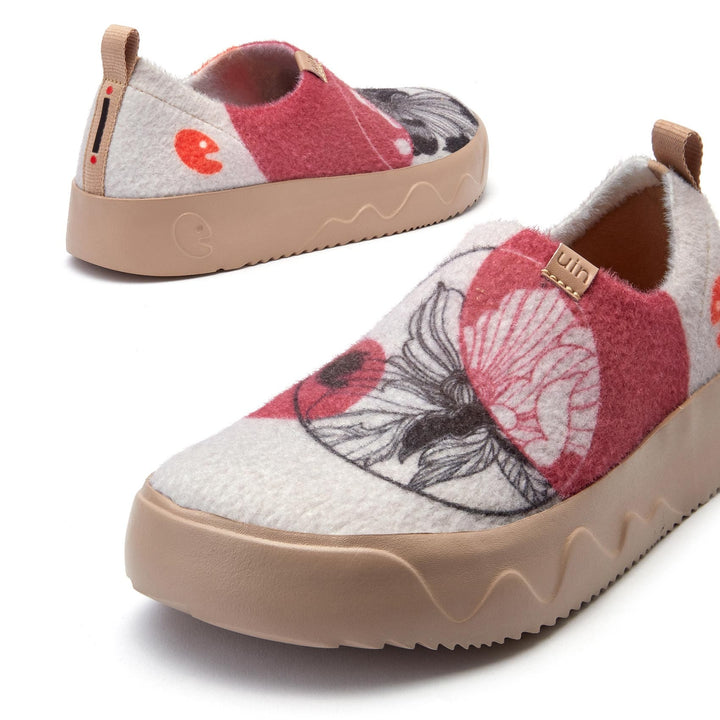 UIN Footwear Women The Sunrise Flower Toledo IX Women Canvas loafers