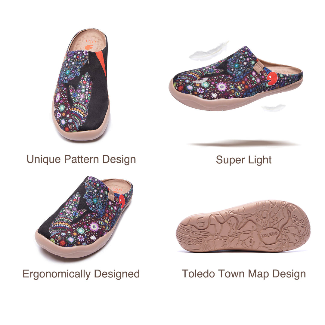 Pray for Goodness Malaga Slipper Women