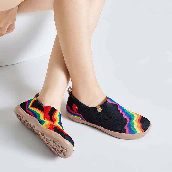 Rainbow Love Women Black