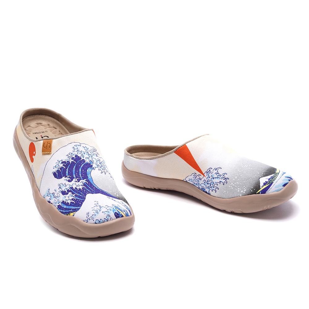 Great Wave off Kanagawa Slipper Women