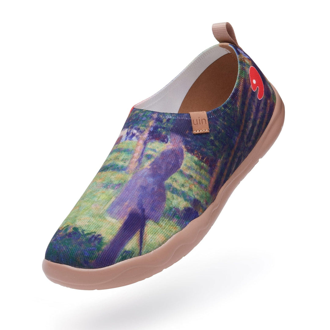 UIN Footwear Men Georges Seurat Study for 'La Grande Jatte Men Canvas loafers