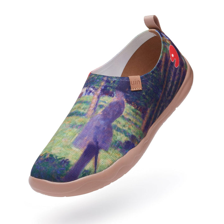 UIN Footwear Men Georges Seurat Study for 'La Grande Jatte Men Canvas loafers