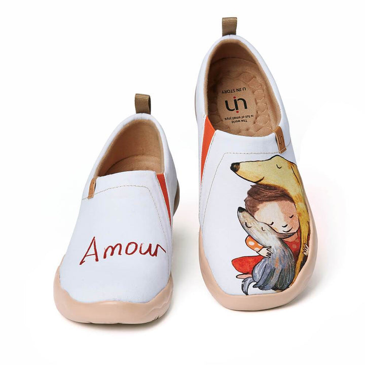 UIN Footwear Women Amour Canvas loafers