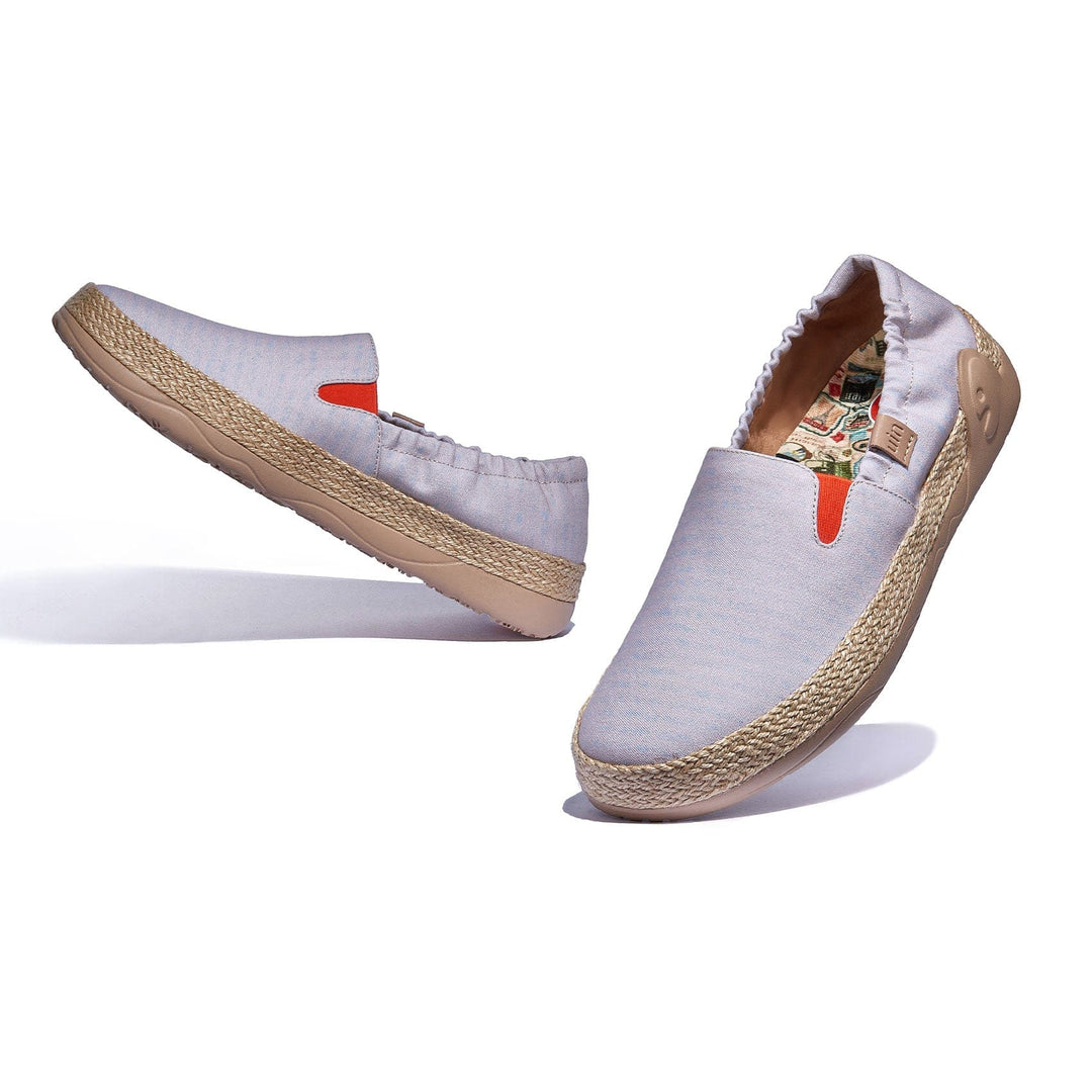 UIN Footwear Women Birch Marbella VI Women Canvas loafers