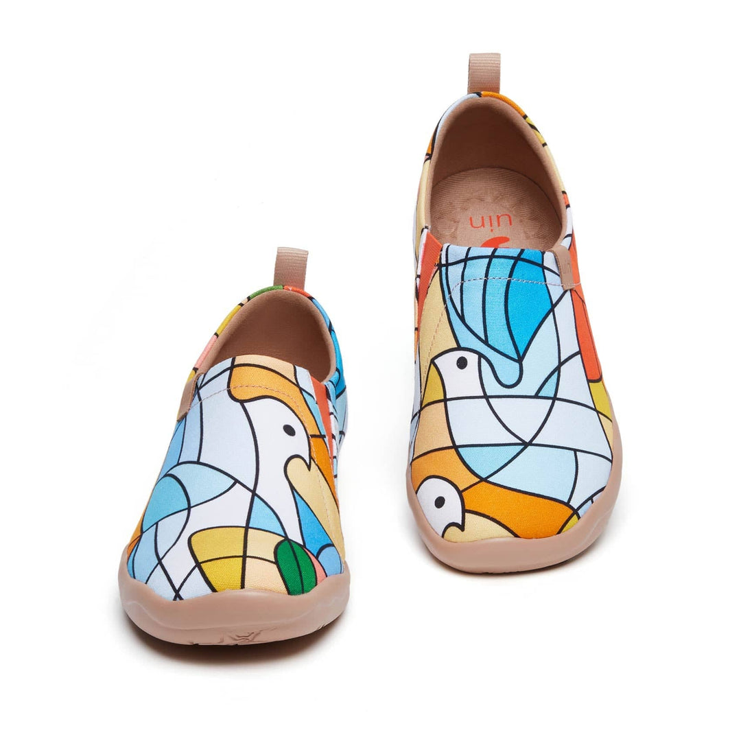 UIN Footwear Women Blessings Dove Toledo I Women Canvas loafers