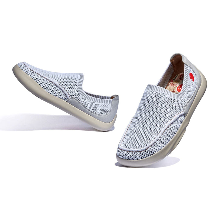 UIN Footwear Women Bright White Mojacar I Women Canvas loafers