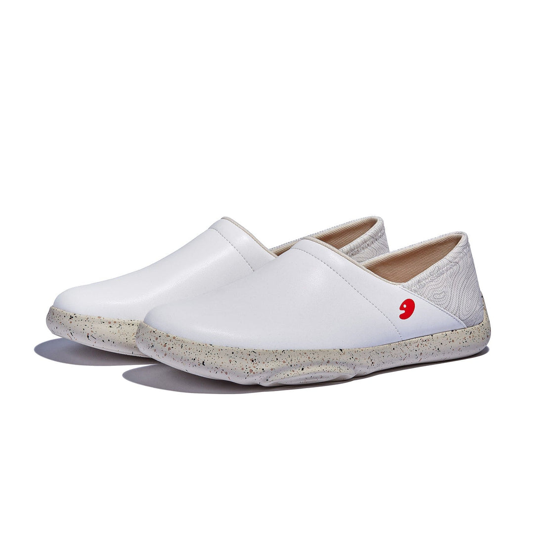 UIN Footwear Women Bright White Mojacar II Women Canvas loafers