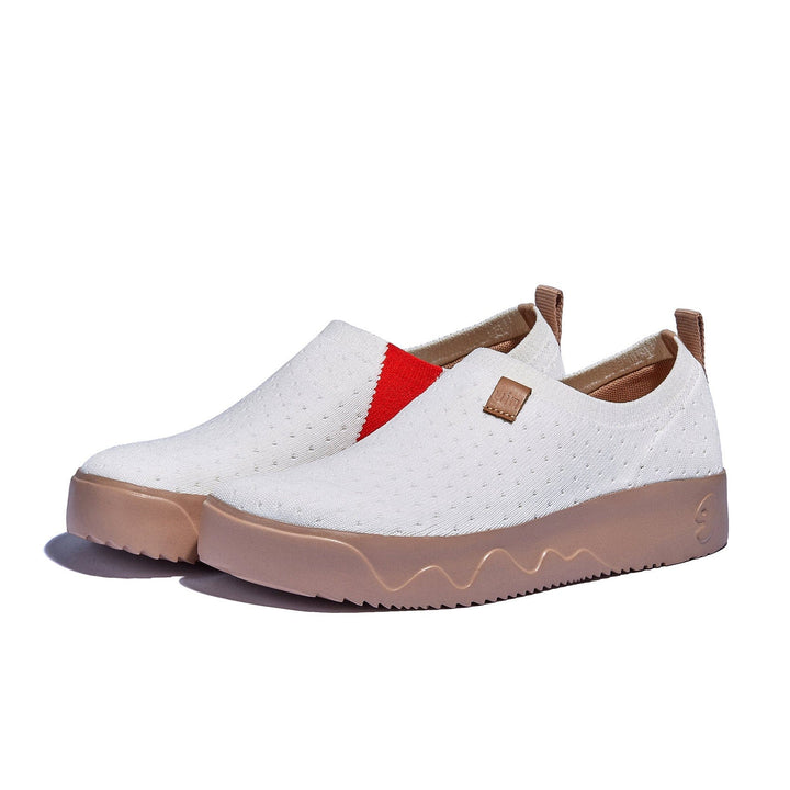 UIN Footwear Women Bright White Toledo IX Women Canvas loafers