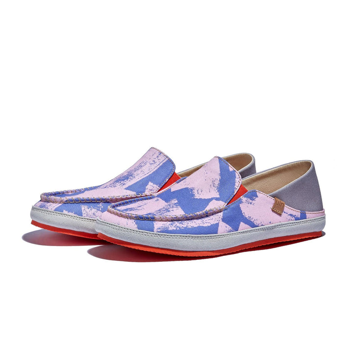 UIN Footwear Women Brush Sketches Formentera II Women Canvas loafers