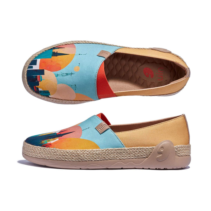 UIN Footwear Women City Tour Marbella I Women Canvas loafers