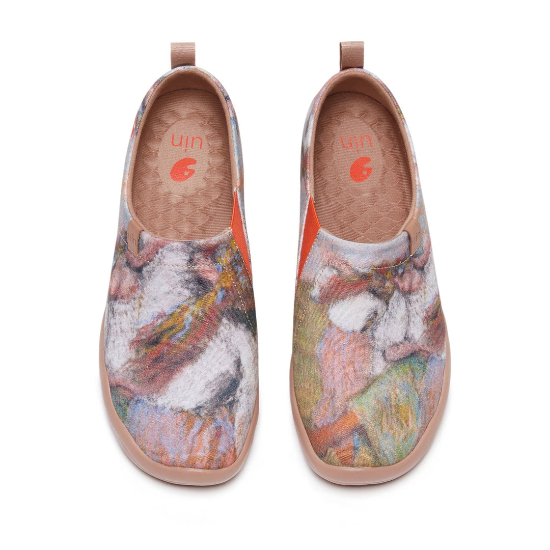 UIN Footwear Women Edgar Degas Russian Dancers Women Canvas loafers