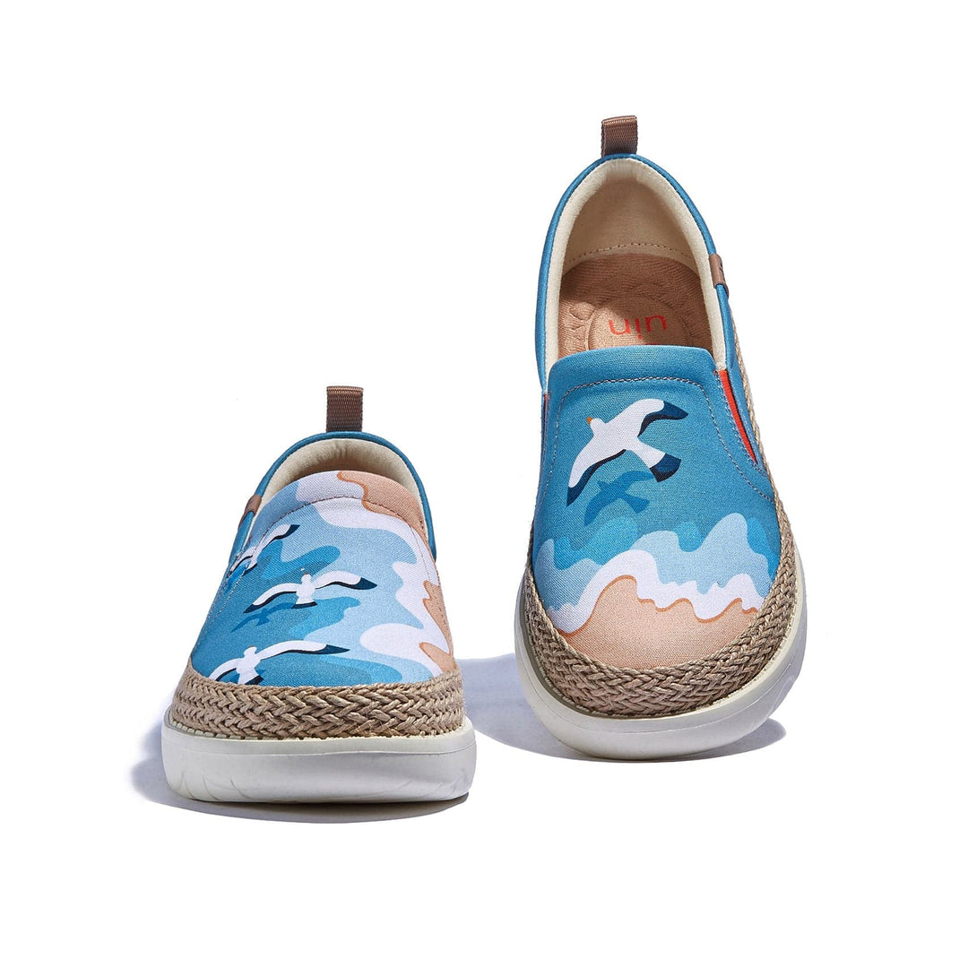 UIN Footwear Women Flying by Sea Tarragona I Women Canvas loafers