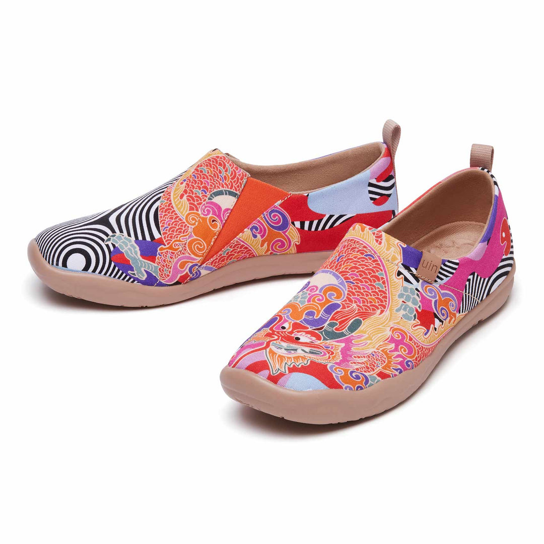 UIN Footwear Women Flying Dragon Toledo I Women Canvas loafers