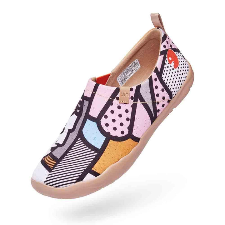 UIN Footwear Women Greek Girl Women Canvas loafers