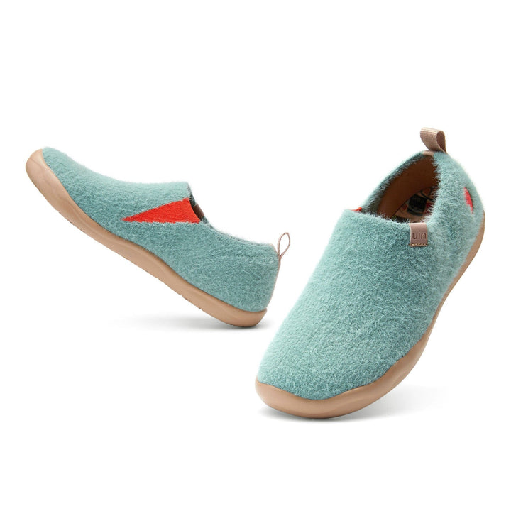 UIN Footwear Women Iceberg Green Toledo I Women Canvas loafers