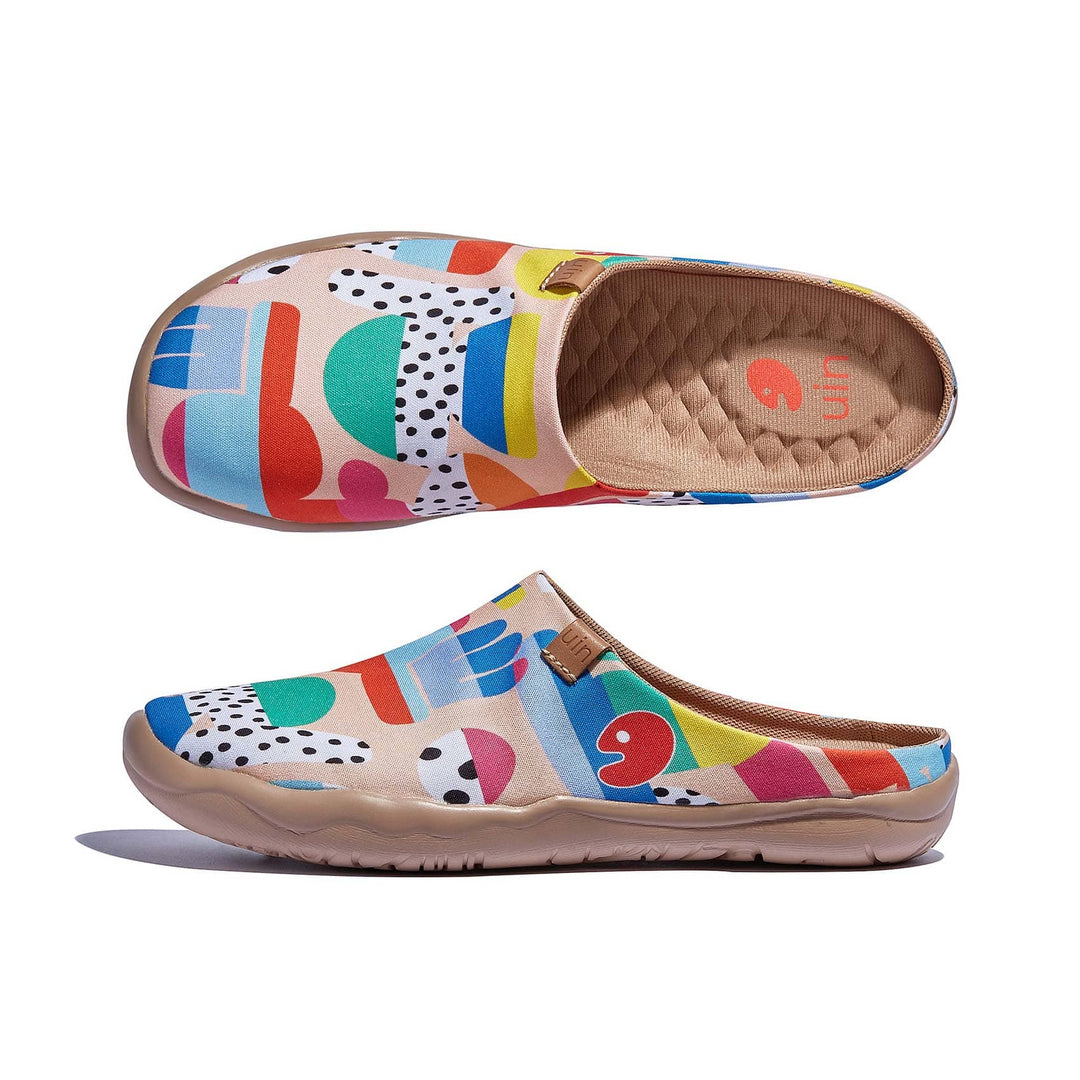 UIN Footwear Women Joyful Worship Malaga Women Canvas loafers