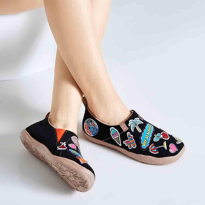 UIN Footwear Women Joyous Adventure Women Canvas loafers