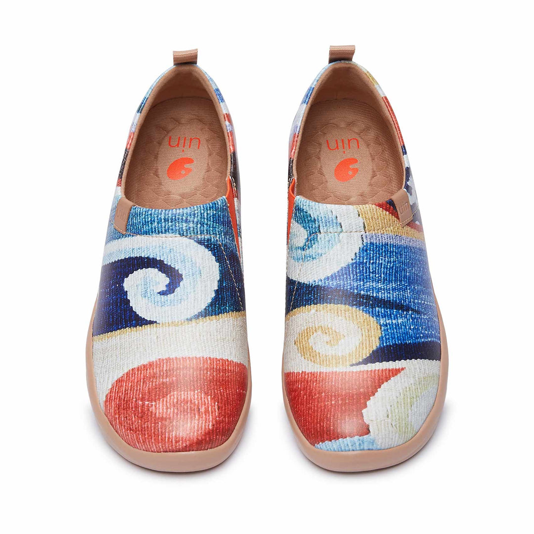 UIN Footwear Women Kilim Toledo I Women Canvas loafers