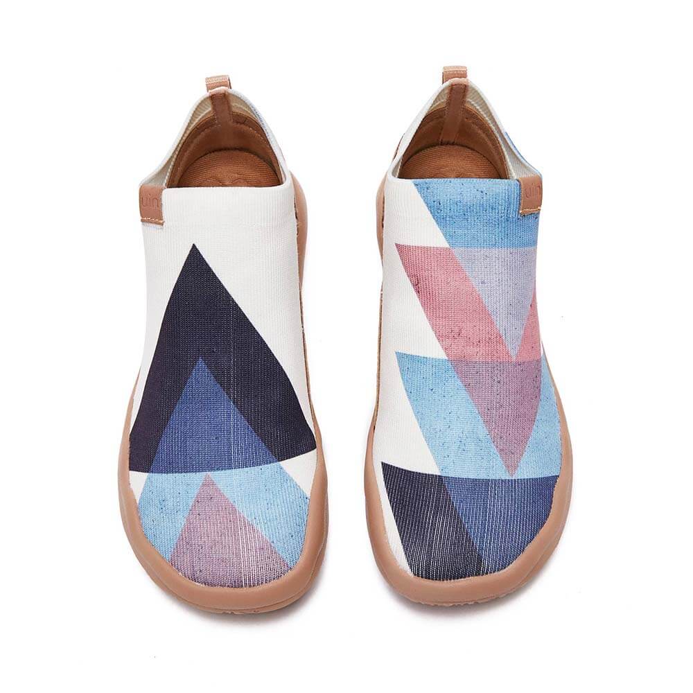 UIN Footwear Women (Pre-sale) Bare Triangle Canvas loafers