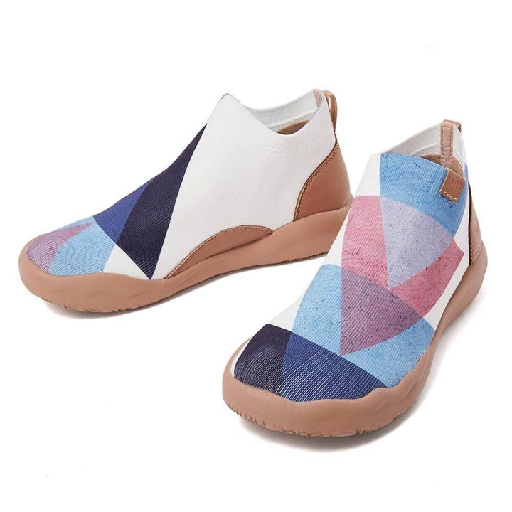 UIN Footwear Women (Pre-sale) Bare Triangle Canvas loafers