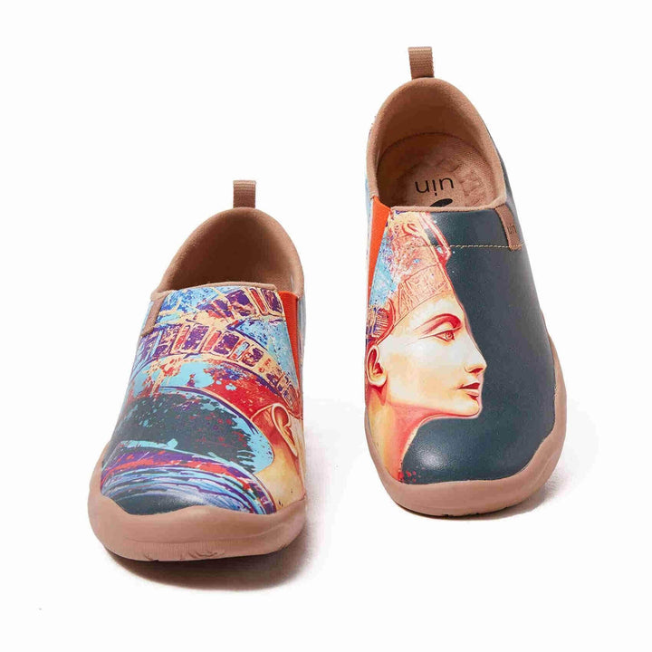 UIN Footwear Women (Pre-sale) Nefertiti Canvas loafers