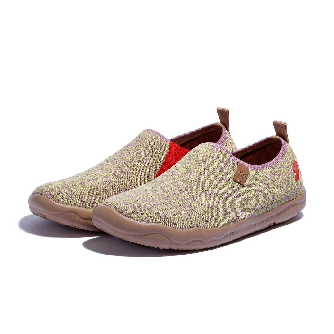 UIN Footwear Women Raspberry Matcha Toledo I Women Canvas loafers