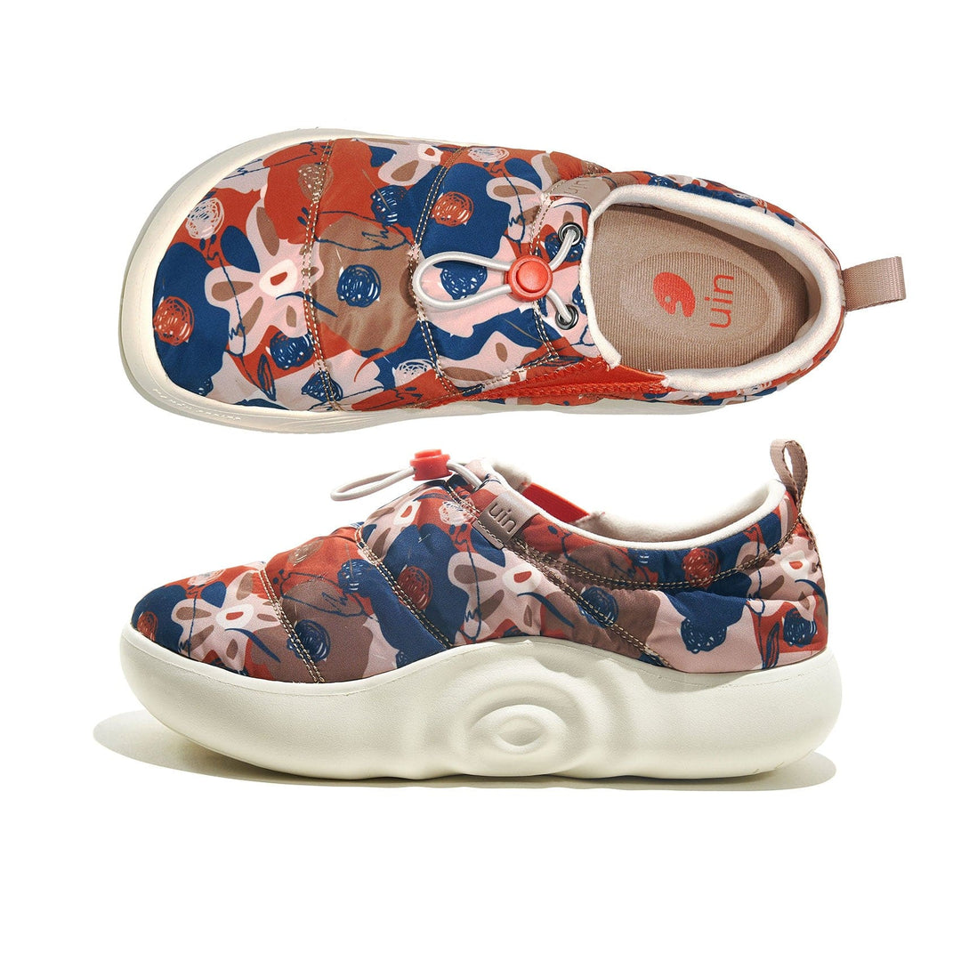 UIN Footwear Women Romantic Flower Field Toledo X Women Canvas loafers