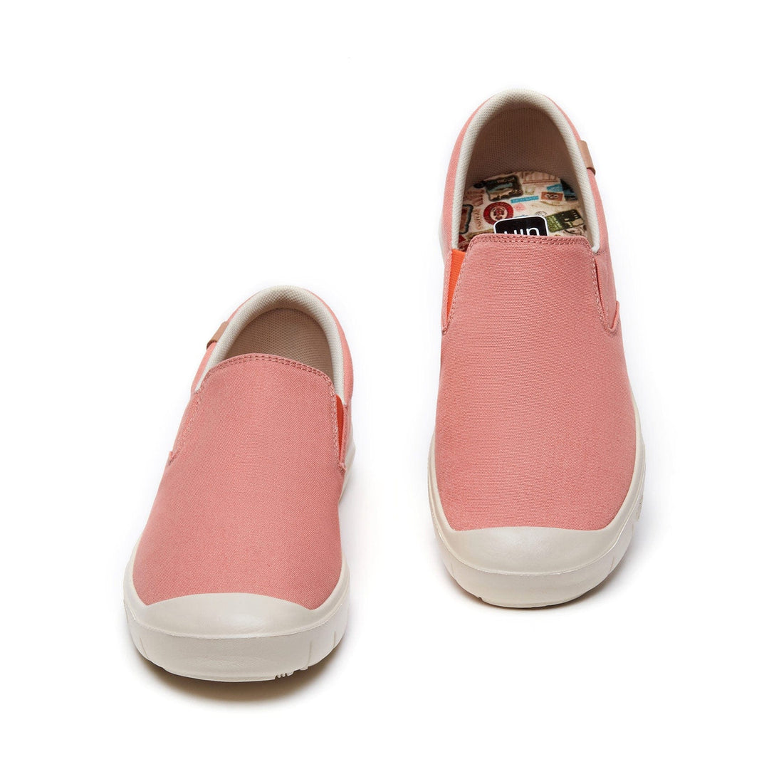 UIN Footwear Women Rosy Pink Cardiz I Women Canvas loafers