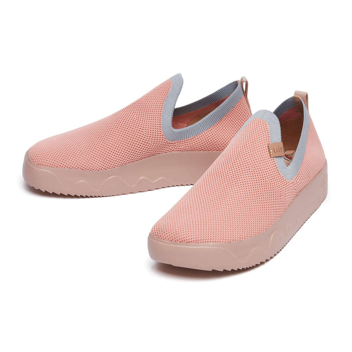 UIN Footwear Women Rosy Pink Fuerteventura I Women Canvas loafers