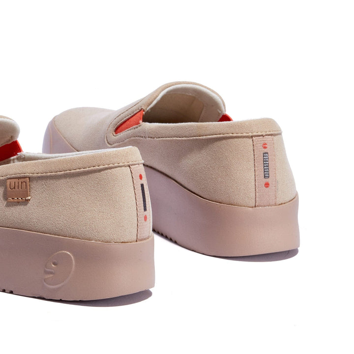 UIN Footwear Women Sesame Fuerteventura X Women Canvas loafers