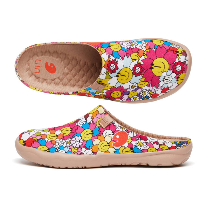 UIN Footwear Women Smiley HANA 2 Malaga Slipper Women Canvas loafers