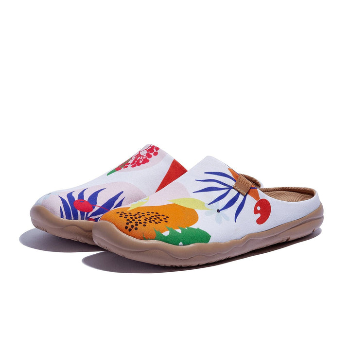 UIN Footwear Women Summer Fruits Malaga Women Canvas loafers