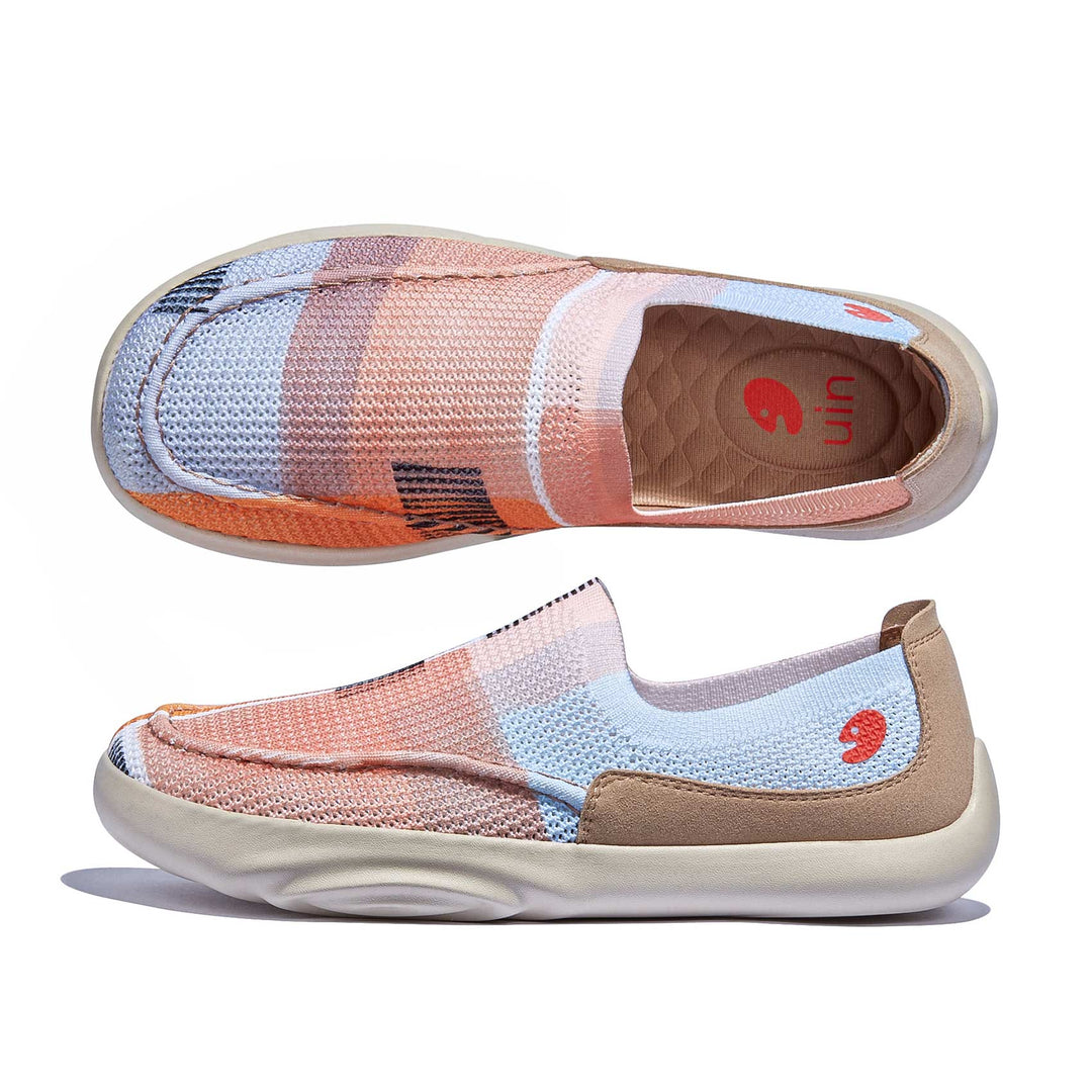 UIN Footwear Women Sunset at Sea Horizon Mojacar I Women Canvas loafers