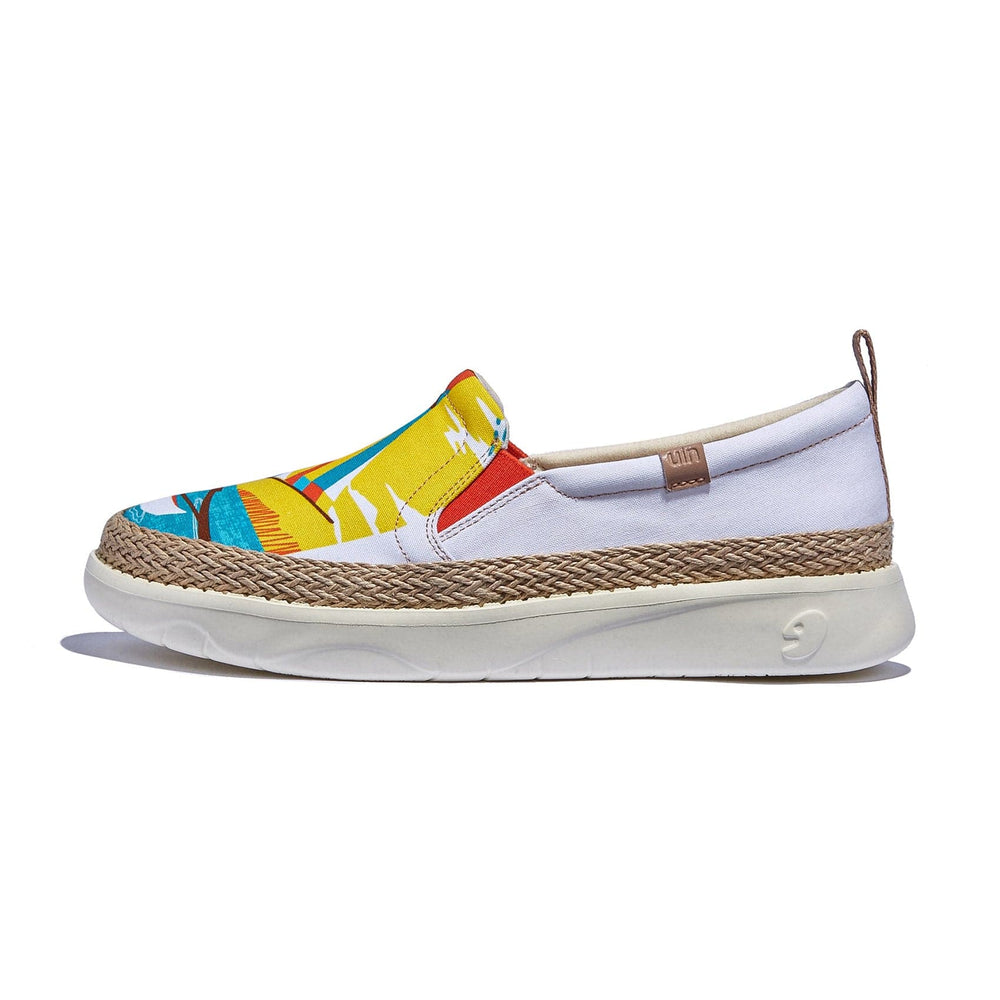 UIN Footwear Women Surfing by Sea Tarragona I Women Canvas loafers