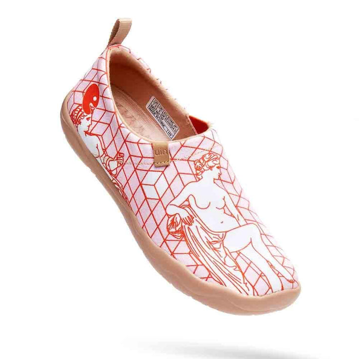 UIN Footwear Women Venus de Milo Canvas loafers